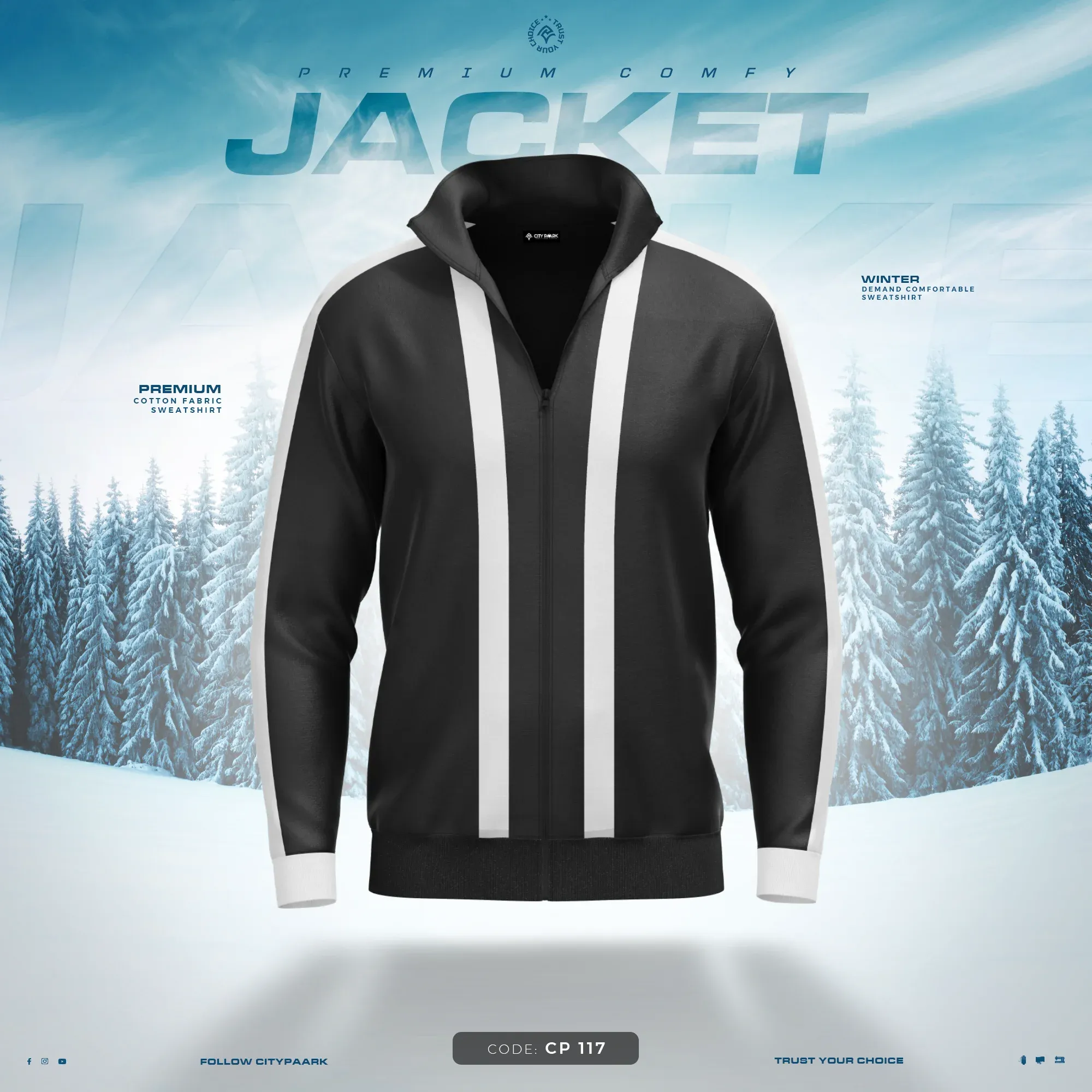 Premium Jacket & Jogger Set For Men – CP 29 Jacket & CP 30 Jogger Copy Copy